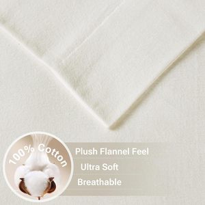 <span class=keywords><strong>Set</strong></span> di <span class=keywords><strong>Lenzuola</strong></span> in <span class=keywords><strong>Flanella</strong></span> di Cotone 100% Semplice e Caldo, Motivi Animali e Stelle, Ultra Morbido per Climi Freddi - Product Image 3