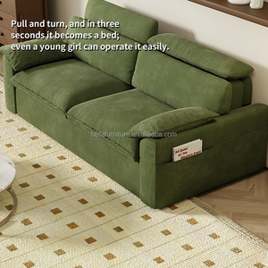 Sofa <strong>bed</strong> with mattress two-in-one dual-use 2026 new small apartment living room sofa - Product Image 2