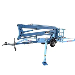10m 14m 16m Electric Trailer Spider Towable Articulated Boom Lift