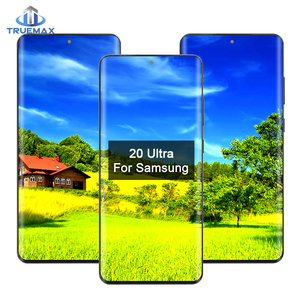 Truemax gruppo Display OLED con telaio per <span class=keywords><strong>Samsung</strong></span> <span class=keywords><strong>Galaxy</strong></span> <span class=keywords><strong>S20</strong></span> Ultra 5G Smart Phone LCD Touch Screen digitalizzatore completo G988 - Product Image 1