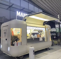 Chariot de Gelato Artisanal Italien avec Congélateur de Présentation Poppet, Laboratoire Mobile de Crèmes Glacées pour Confiseries, Chips, Fruits Frais, Pistaches, et Service de Dégustation en Rue