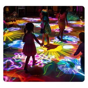 Kids Zone Amusement Center Dynamic Touch Ground Display <strong>Floor</strong> <strong>Interactive</strong> Projector Metal Material Exhibition <strong>Project</strong> - Product Image 1