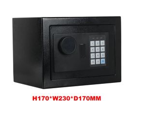 Caja Fuerte Electrónica Digital YP-17 con Acceso por Huella Dactilar y Aplicación, Construcción de Acero Laminado en Frío, Funciona con Batería para Uso Doméstico y Comercial - Product Image 1