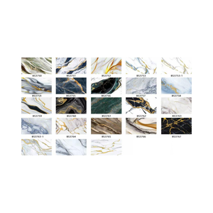 Antideslizante resistente al desgaste respetuoso con el medio ambiente impermeable <span class=keywords><strong>PVC</strong></span> 30*30cm 30*60cm mármol pared pegatina Peel Stick SPC suelo 5 años de garantía - Product Image 1