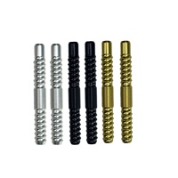 Outil de réparation de queue de billard Willie FURY - Joint à vis à huit dents en acier inoxydable et alliage d'aluminium léger pour