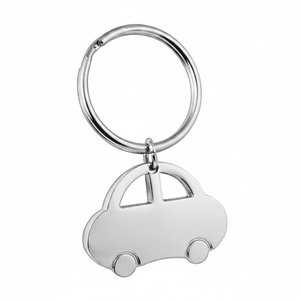 Portachiavi in Lega e Acciaio Inossidabile, Elegante Regalo per Auto, Chiavi o Borsa, Materiale in Ferro - Product Image 2