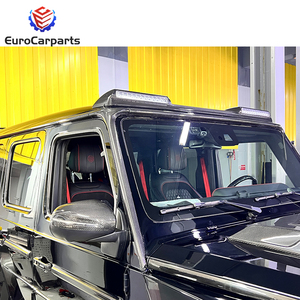 2019-2022y w463a Carbon mái Trims w464 g lớp mái Dải cắt một trụ cột Addon khô sợi Carbon G500 G63 G350 G550 cửa sổ phía trước - Product Image 6