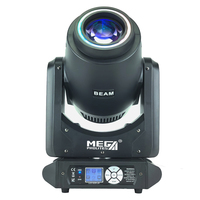 Projecteur de scène professionnel 150W à tête mobile, effet faisceau LED, spot, wash, lumière DJ disco