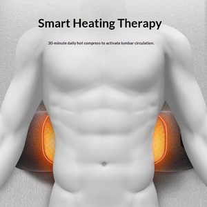 Almohada inflable de soporte lumbar con airbag, cojín ajustable para la cintura, almohadilla de soporte para la espalda con calefacción y masaje para dormir en la cama - Product Image 3