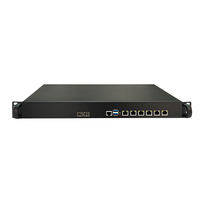 Prix de gros Routeurs Mikrotik en rack 19 pouces Mini PC Appareil réseau D525 4 Go de RAM 64 Go de SSD 6 ports LAN Pare-feu X86