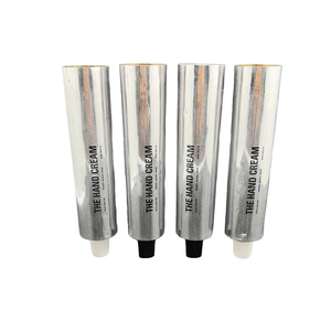 Envase de Tubo Metálico de Aluminio para Crema de Manos, Personalizable con Logotipo WBG - Product Image 1