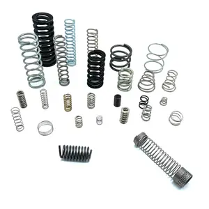 Metal Long Flexible Wire Shaped Irregular Double Layer Pocket Spring Custom Alloy Steel Compression Spring Die Springs