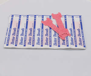 แผ่นแปะจมูกสีชมพู ดีไซน์ใหม่ ช่วยลดการนอนกรน ปรับปรุงการนอนหลับและสุขภาพการหายใจ - Product Image 4