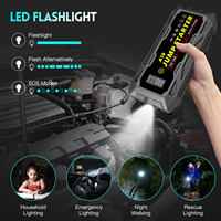 Démarreur de batterie de voiture 3000A de crête 20000mAh, chargeur rapide, câbles de démarrage 12V pour camion, moto, moteurs essence 8.0L et diesel 6.0L