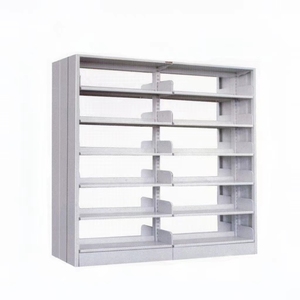 Étagère à livres en métal à colonne unique pour bibliothèque universitaire moderne à prix abordable - Product Image 1