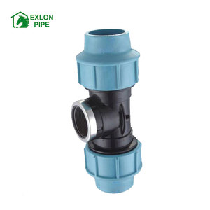 Phụ Kiện Ống Nén Áp Lực Cao HDPE Phụ Kiện Ống Nén PP Bán Chạy PN 16 PP Nữ Tee - Product Image 6