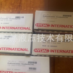 Hydac Electronic Pressure Switch EDS344-3-016-000 Made In Germany - Product Image 1