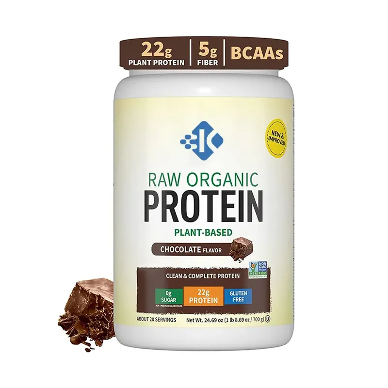 OEM/ODM Private Label Superfood Branched-Chain Amino Acids Plus Probiotic Whey Organic Plant Protein Powder