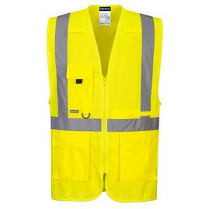 PORTWEST - C357YERXXL Gilet jaune haute visibilité avec poche pour tablette-EAN 5036108351596 HI-VIS WORKWEAR - Product Image 1