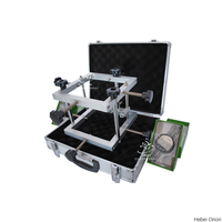 Molde de Prueba Cilíndrico de 150 mm * 300 mm, Prisma de 150 * 150 * 300 mm para Prueba de Compresión de Hormigón - Extensómetro, Probador de Módulo de Elasticidad