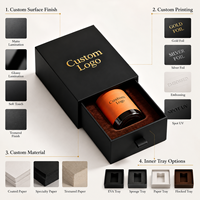 Boîte de rangement de luxe vide personnalisée pour parfums, cosmétiques et bougies parfumées, avec emballage de qualité supérieure