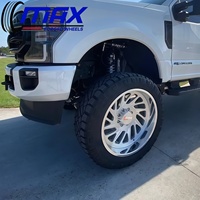 Jantes de camion forgées 22x12 6x139.7 6x5.5 chromées à déport profond pour Dodge Ram 1500 GMC Sierra 1500, jantes chromées personnalisées de 22 pouces
