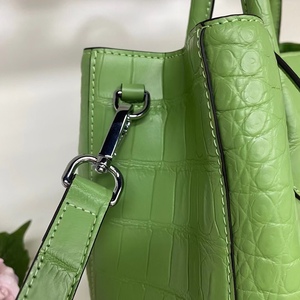 Sac fourre-tout en cuir d'alligator aux couleurs personnalisables, fermeture à rabat, grande capacité, sac à main classique pour femme - Product Image 3
