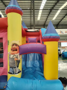 Casa de Brinco Inflable Portátil Personalizable de Grado Comercial con Temática de Granja, 100% PVC, para Niños, Juegos al Aire Libre, <span class=keywords><strong>Alquiler</strong></span> Comercial - Product Image 3