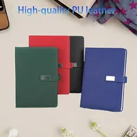 Cuaderno Personalizable Vintage A5 con Tapa Dura, Cubierta de Cuero PU Suave, Cierre de Broche, Caja de Regalo, para Uso Personal y Empresarial