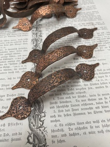 Manija de puerta y ventana de Metal, hecha a mano, única - Product Image 2