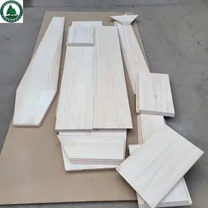 Planche collée de bord de Paulownia à vendre, nouveau style de produits en bois massif du VIETNAM, bois scié de teck, bois/bois dur, 2022