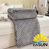 Couverture polaire portable Couverture polaire microfibre roi Couverture en peluche