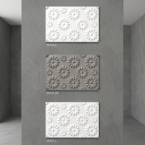 Decoración del Hogar, Azulejos de Pared 3D de Piedra de 300x450 mm, Diseño Brillante, Cerámica Glaseada Digital para Baño, Exterior y Pasillo - Product Image 6