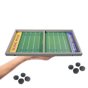 EASTOMMY <span class=keywords><strong>ET</strong></span>-230758 Jeu de hockey sur plateau en bois - Hockey de table - Jeu de hockey rapide <span class=keywords><strong>et</strong></span> amusant pour toute la famille - Product Image 3