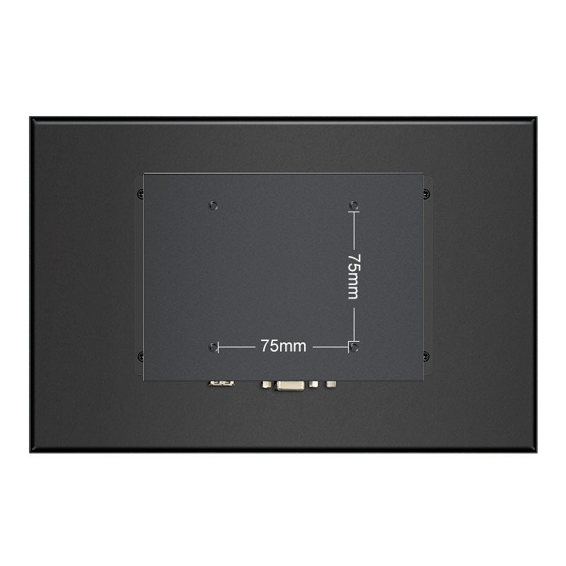 Industrial Display 12/12.1 Inch Metal HD Square Screen Wall Mount Ear Mounted HMI VGA OEM Monitor Bolinia in Stock