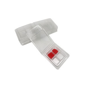 Cheap Custom Clear Wholesale Wax Melts Plastic Box Custom Blister Clamshell Packaging
