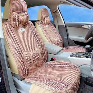 ชุดหุ้มเบาะรถยนต์แบบเต็มชุด Tonghui Universal Cloth 5D พร้อมเบาะรองนั่ง - Product Image 5