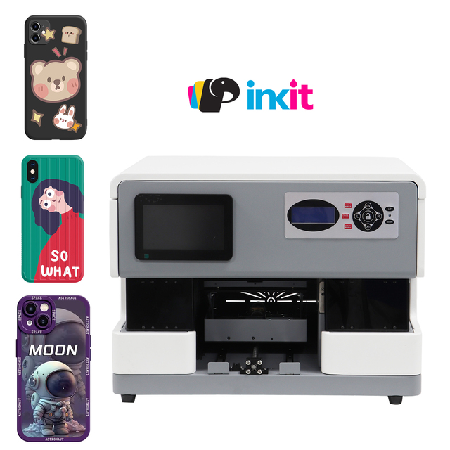 New Arrival Inkit Smart Printer UV Printer Custom Jigs for Phone Case Golf Balls Coins Badge
