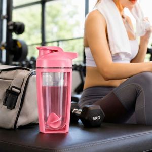 Custom logo 500ML 17oz Portable Scale Plastic <b>Shaker</b> Cup Milkshake Protein Gym Fitness Sports Gift Water Plastic <b>Shaker</b> <b>Bottle</b> - Product Image 3