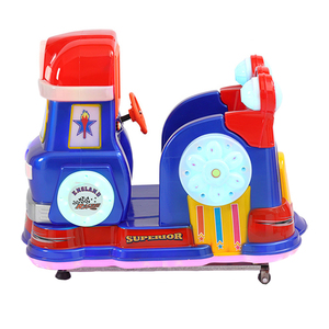 Jouet commercial de voiture à bascule électrique à pièces pour enfants - Product Image 4