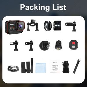 Caméras d'<span class=keywords><strong>action</strong></span> sportives miniatures professionnelles étanches IP68 WiFi pour sports de plein air 4K bon marché fabriquées en usine - Product Image 5