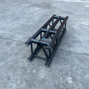 KKMark 290x290mm 0.5m 1m 2m 3m K35 Noir 5 Corde Carré Linéaire <span class=keywords><strong>Aluminium</strong></span> Éclairage Truss - Product Image 5