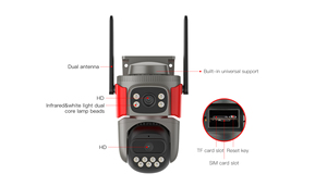 Détecteur <span class=keywords><strong>de</strong></span> fumée <span class=keywords><strong>avec</strong></span> caméra AF621DR, détection <span class=keywords><strong>de</strong></span> mouvement 4G/<span class=keywords><strong>WiFi</strong></span>, stockage en nuage, capteur CMOS, alarme intégrée - Product Image 5