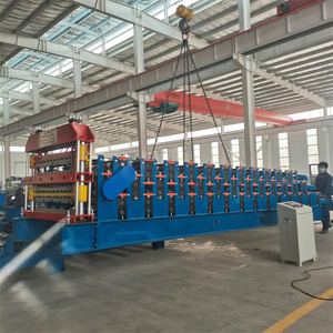 Sóng Roof tấm Máy làm lợp sắt tấm kim loại sản xuất Ba lớp cán tạo thành máy - Product Image 4