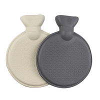 Vente chaude hiver chaud sac à eau chaude de haute qualité classique en caoutchouc thermos thérapie par la chaleur sac à eau chaude bouteille chauffe-mains pack