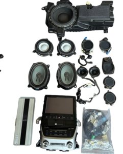 <span class=keywords><strong>Para</strong></span> Land Cruiser LC200 2016-2019, actualizado con unidad principal y altavoces coaxiales, sistema de <span class=keywords><strong>audio</strong></span> Mark Levinson completo LX570 - Product Image 6