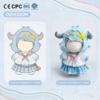 Vêtements de poupée personnalisés en gros OEM/ODM pour tenues de poupées BJD en coton