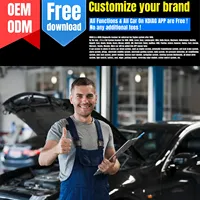 Lector de Códigos OBDII Bluetooth Kdiag para Android e iOS, Escáner de Automóviles con Función de Reinicio para ABS, SRS, TPMS, Diagnóstico Automotriz