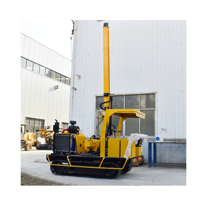 Solar Pile <b>Driver</b> Drill Rig Skid Steel Attachment Hammer Pile <b>Driver</b> for Drilling and Pilling - Product Image 3