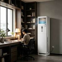Climatiseur sur pied 24000 BTU - Silencieux, Inverter, Chauffage et Refroidissement, R32, A+++, Économe en énergie, Contrôle par application, Télécommande, Usage domestique